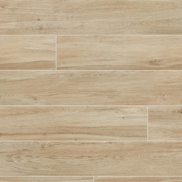 Benson Park 9 in. x 47 in. Matte Wood Look Porcelain Floor and Wall Tile (432 sq. ft. /Pallet)