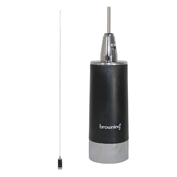 200-Watt Low-Band 26.5 MHz to 30 MHz Unity-Gain UHF Antenna with NMO Mounting in Silver Base