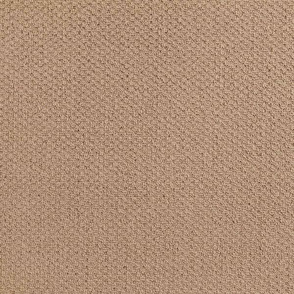 Bayburn  - Secret Cove - Beige 15 ft. 24 oz. Polyester Pattern Installed Carpet