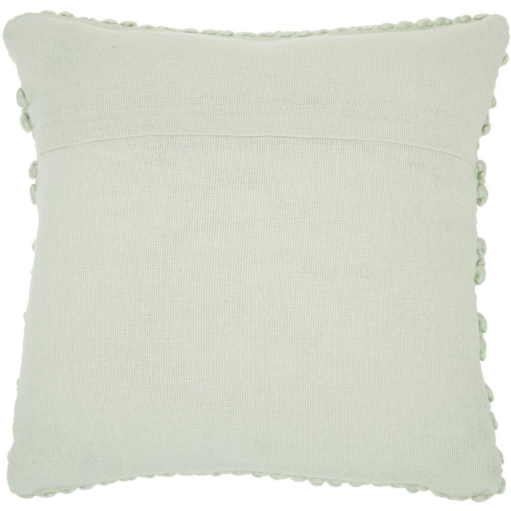 Mina Victory 20" Square Woven Stripes Cotton Throw Pillow