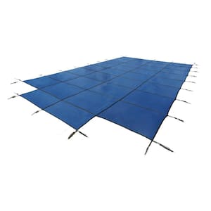 Blue Wave 30 ft. x 50 ft. Rectangular In Ground Pool Leaf Net Cover BWC574  - The Home Depot