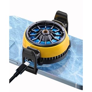 Mobile Gaming Phone Cooler Universal Phone Cooling Fan with Semi-Conductor Cooling Chip Fan for Mobile Gaming, Streaming