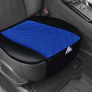 Faux Leather 21 in. x 21 in. x 1 in. Seat Cushion Pad with Front Pocket - Front Set