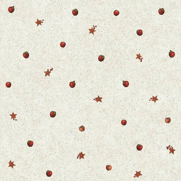 York Wallcoverings Apple Spot Wallpaper