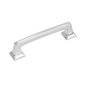Mulholland 3-3/4 in. (96 mm) Polished Chrome Cabinet Drawer Pull