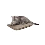 Lectro-Soft Small Brown Outdoor Heated Dog Bed