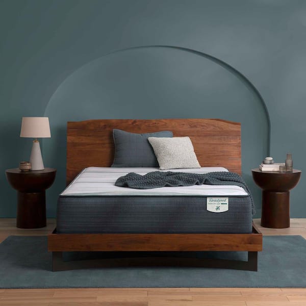 Beautyrest Harmony Lux Hybrid Ocean View Island Twin XL Medium 13 in. Low Profile Mattress Set