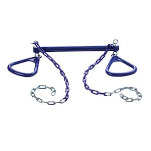 Ultimate Triangle Rings and Trapeze Bar- Violet