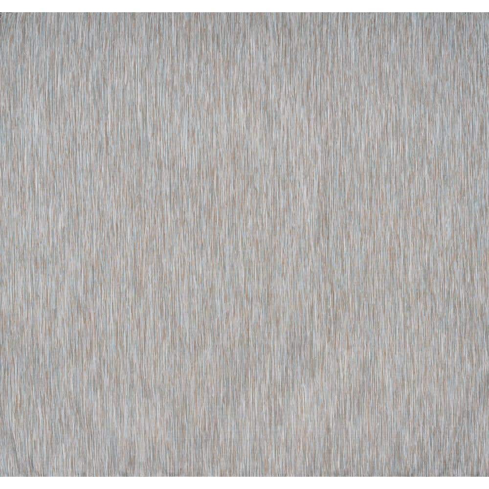 Ethan Square Light Gray Solid Synthetic Easy Care Area Rug