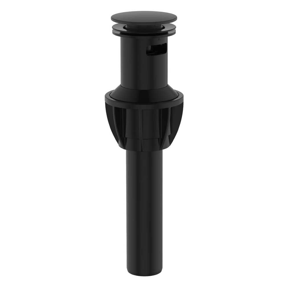 Push Pop-Up Bathroom Sink Drain Stopper with Overflow Matte Black price history on PriceWatchPro