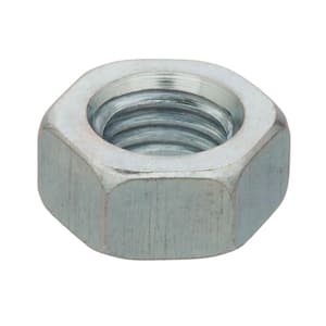 8 mm-1.25 Zinc-Plated Metric Hex Nut (2-Pieces)