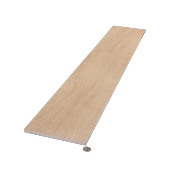 Bois 7.87 in. x 47.25 in. Matte Acer Porcelain Rectangular Wall and Floor Tile (12.91 sq. ft./case) (5-pack)