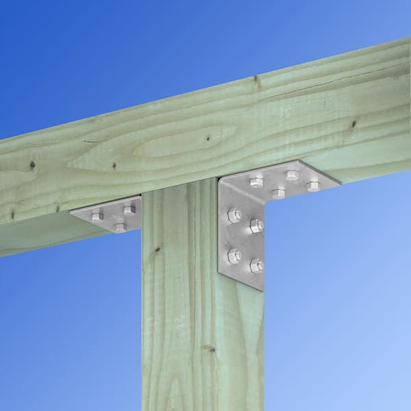 HL 5-3/4 in. x 5 in. Hot-Dip Galvanized Heavy Angle
