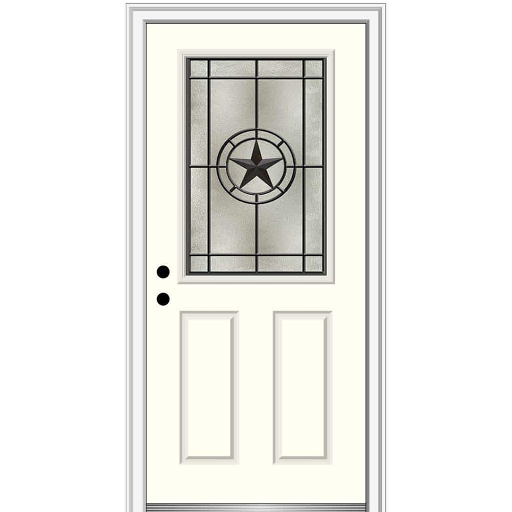 Legacy Collection Customizable Fiberglass Prehung Front Door