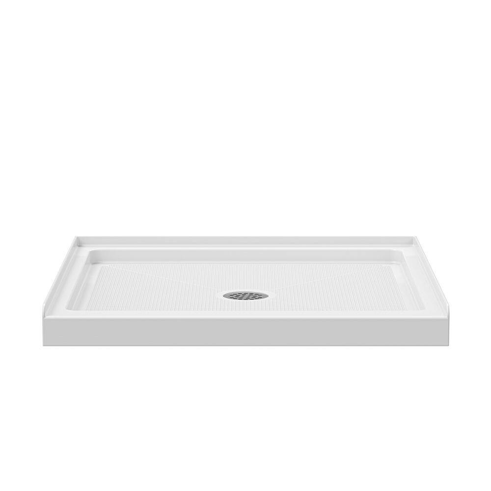 60 in. L x 32 in. W Alcove Shower Pan Base with Center Drain price history on PriceWatchPro