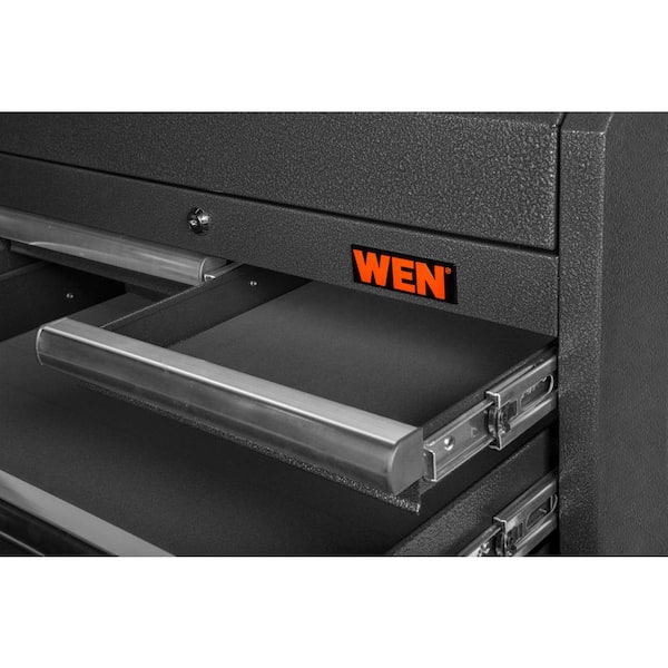 WEN 26 in. x 16 in. D Premium Tool Chest with Heavy Duty 21-Gauge Powder-Coated Steel Construction