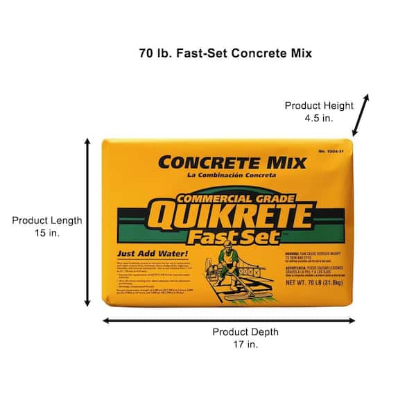 Quikrete 60 lb. Concrete Mix 110160 - The Home Depot