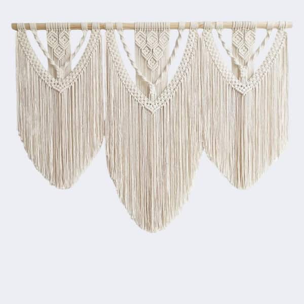 Large Macrame Wall Hanging-Boho Tapes...