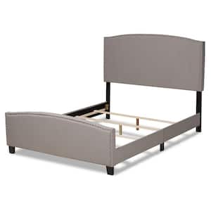 Morgan Grey Queen Size Panel Bed