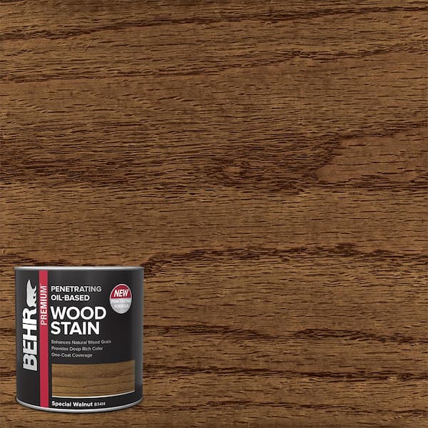 BEHR PREMIUM 1 qt. #TIS-514 Special Walnut Transparent Oil-Based Penetrating Interior Wood Stain