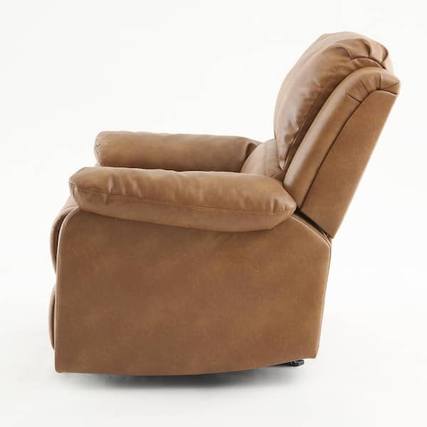 Tan top leather glider