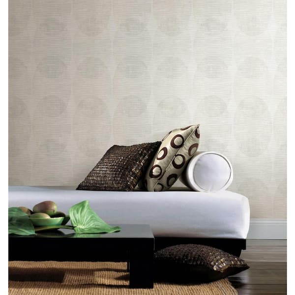 Nikki Chu Grey Sahara Peel and Stick Wallpaper (Covers 30.75 sq. ft.)