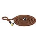 Copper 5/8 in. Dia x 100 ft. High Performance Lightweight Expandable Garden Hose with Brass Fitting