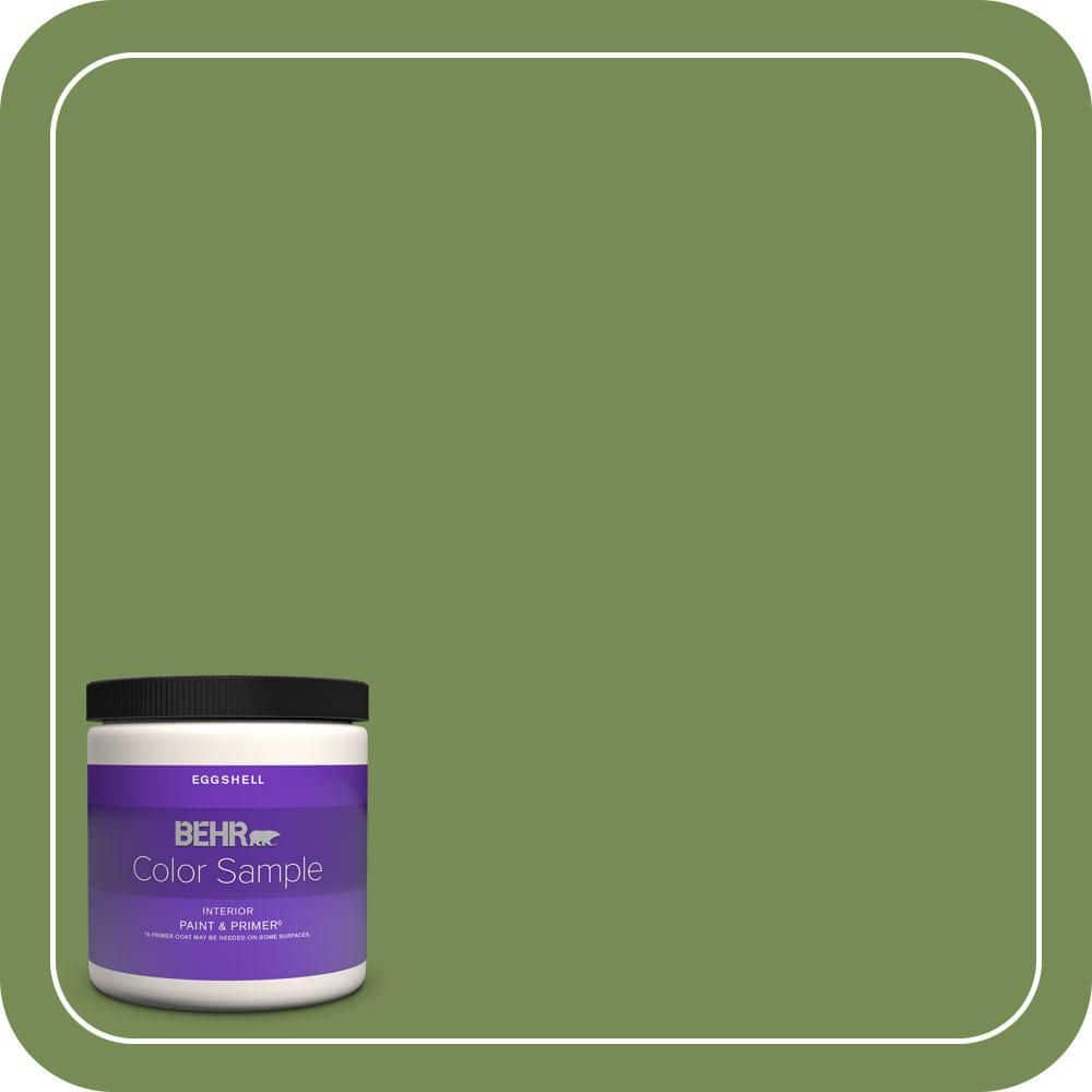 8 oz. #MQ6-52 Lucky Clover Eggshell Enamel Interior Paint & Primer Color Sample price history on PriceWatchPro