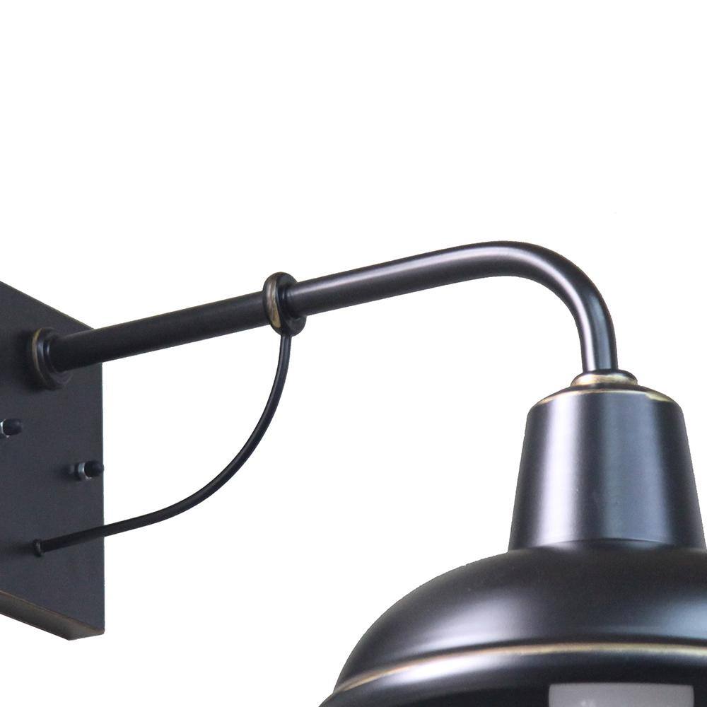 Sarah Black Dimmable Direct Wired Electric Sconce