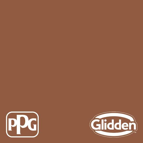 Glidden Premium 8 oz. PPG1068-7 Spiced Cider Flat Interior Paint Sample