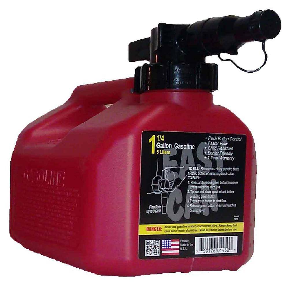Easy Can 1.25 Gal. Gasoline Can with FMD 3415