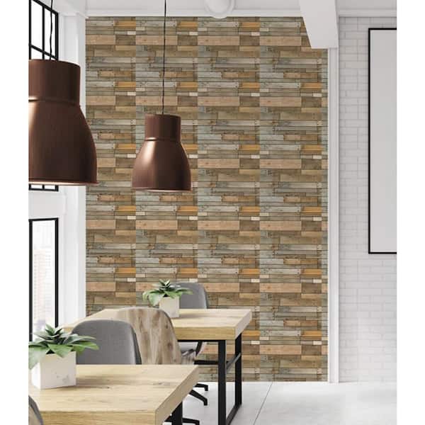 3D PVC Peel and Stick Mosaic Tile Vinyl Sticker, JM514, 12 in. x 12 in. (Set of 40)