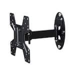 Medium Full Motion Articulating Mount for 10 in. to 37 in. Flat Screen TV - Black