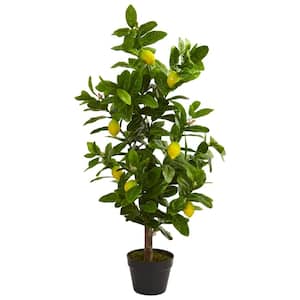 Indoor 3 ft. Lemon Artificial Tree