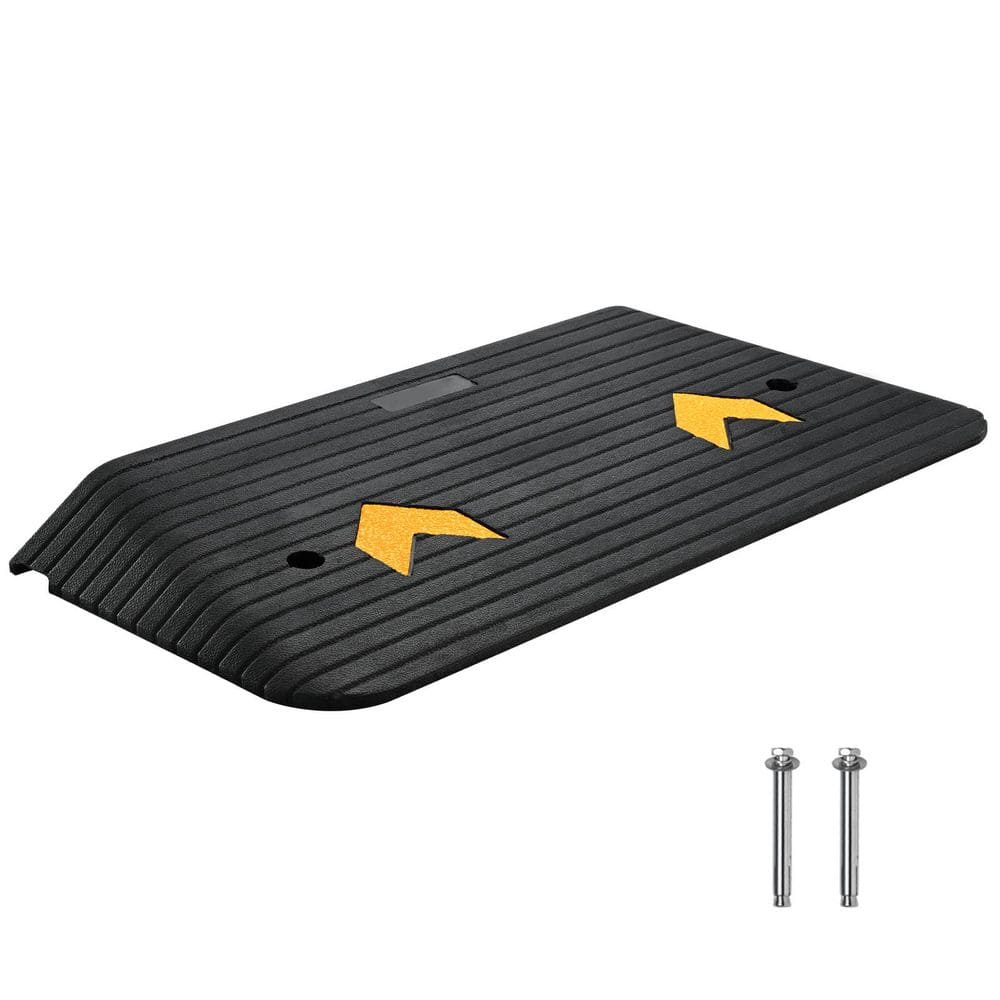 Upgraded Rubber Threshold Ramp, 3 in. Rise Door Ramp with 1-Channel, Natural Rubber Car Ramp, 33069 lbs. Load Capacity price history on PriceWatchPro