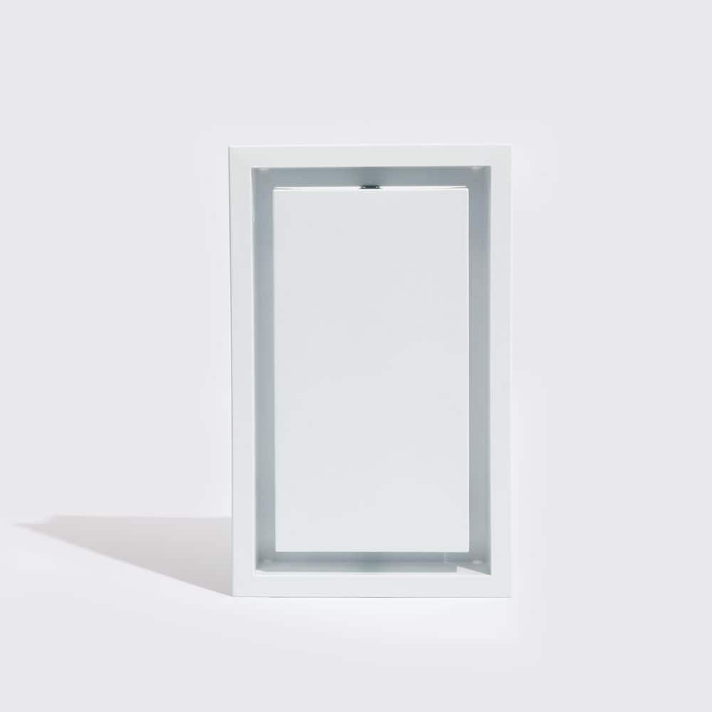 Framed Wall Vent (Lite) 6 in. x 10 in. White price history on PriceWatchPro