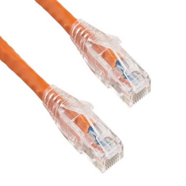 SANOXY 20 ft. Cat6 550 MHz UTP Ethernet Network Patch Cable with Clear  Snagless Boot, Red SNX-CBL-LDR-C6117-7020 - The Home Depot