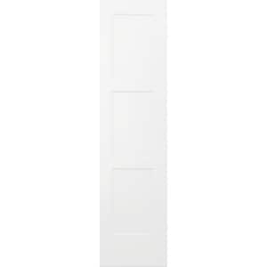 24 in. x 96 in. Birkdale White Paint Smooth Hollow Core Molded Composite Interior Door Slab