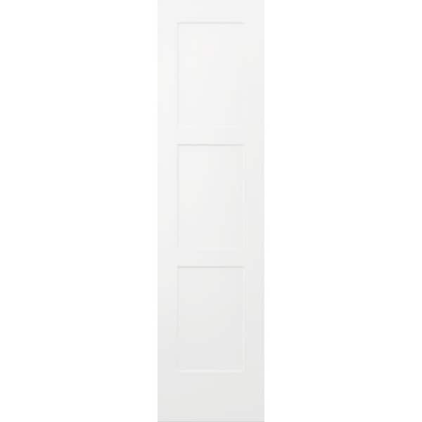 JELD-WEN 24 in. x 96 in. Birkdale White Paint Smooth Hollow Core Molded Composite Interior Door Slab