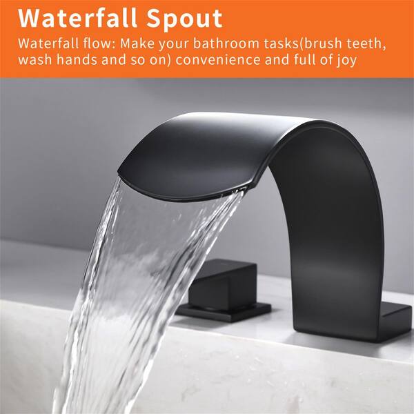 Freestanding Tub Filler Free Standing Bathtub Faucets Atte Black Dual