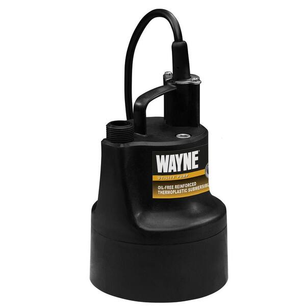 Wayne 1/10 HP Thermoplastic Utility Pump