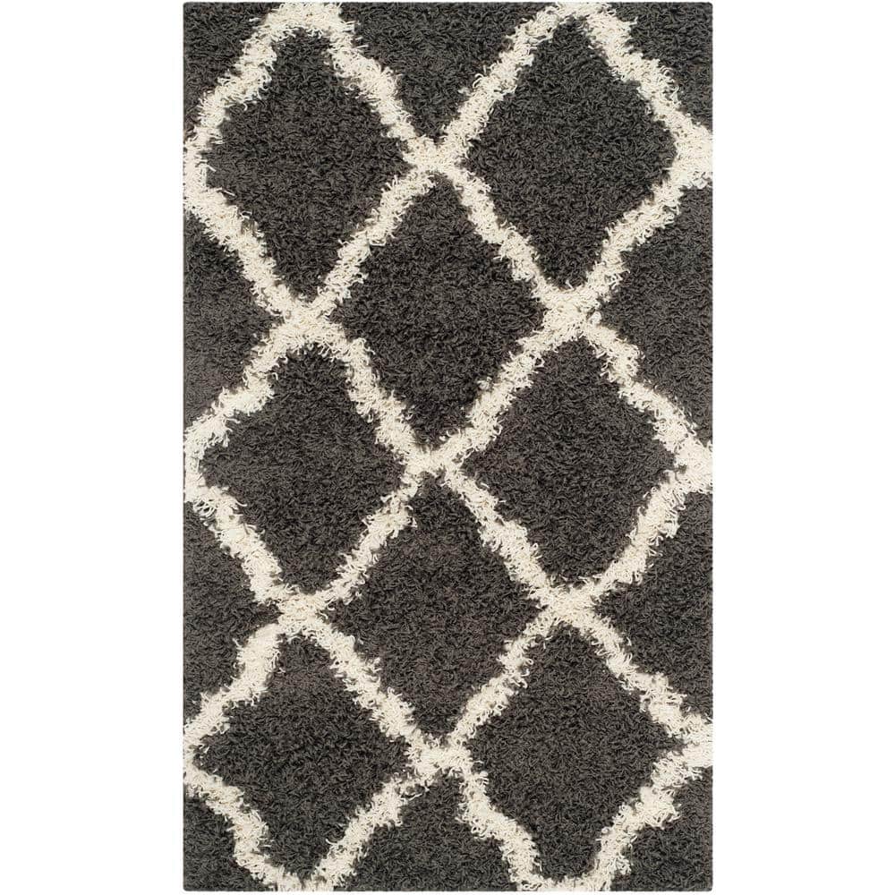 Townsend 2 ft. x 4 ft. Dark Gray/Ivory Geometric Area Rug price history on PriceWatchPro