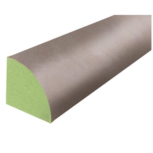 Unbranded Roman Tile Beige 3/4 in. Thick x 3/4 in. Wide x 94 in. Length Laminate Quarter Round Molding-DISCONTINUED