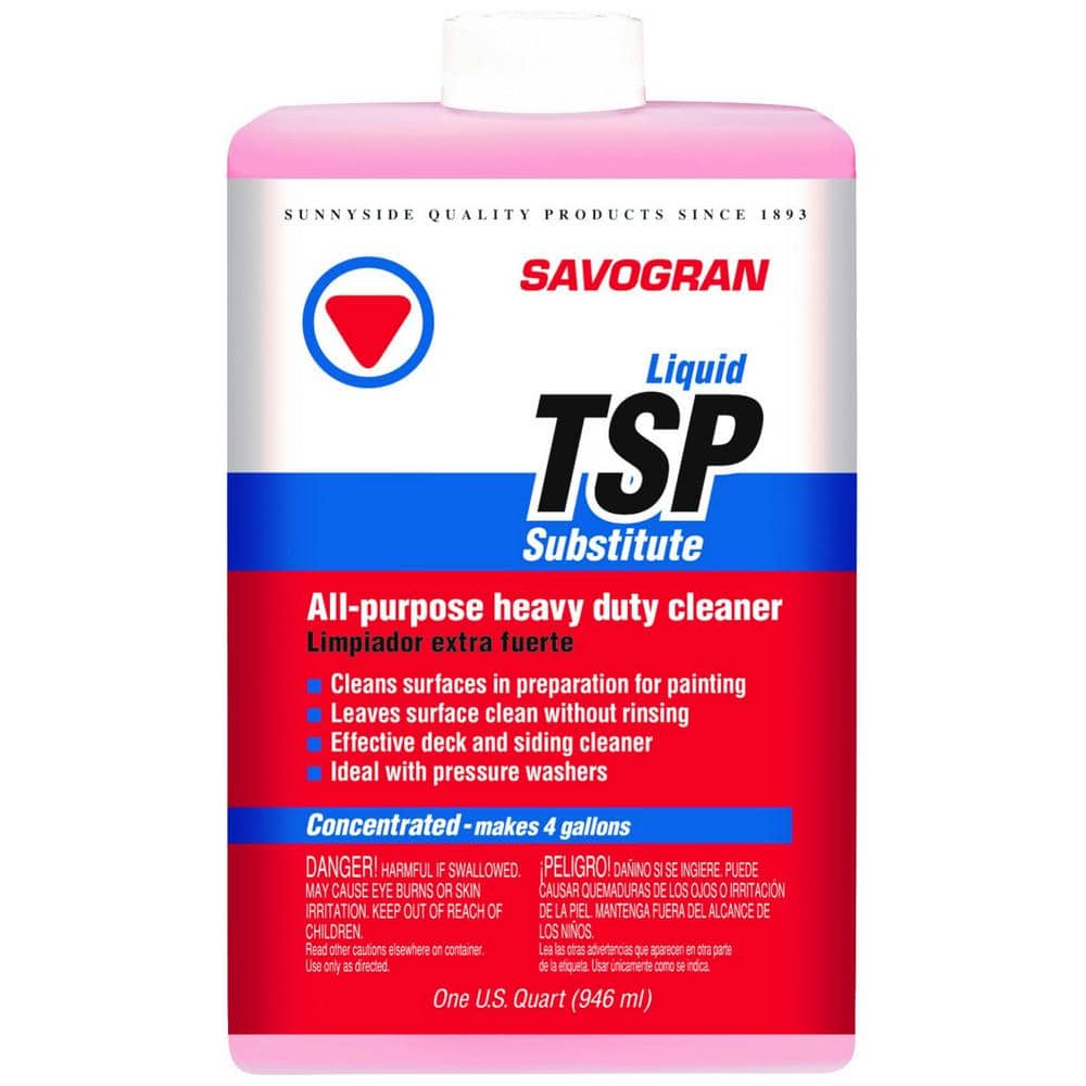 SAVOGRAN 1 Qt. Paint Prep Chemical Liquid TSP Substitute Cleaner 10632 The Home Depot