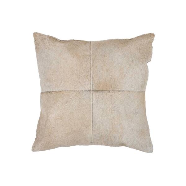 large cowhide pillows