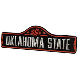 Oklahoma State University Metal Street Sign