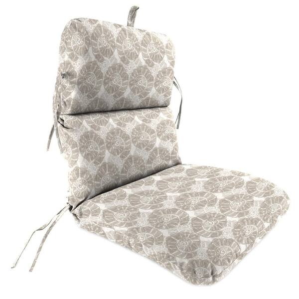 45 in. L x 22 in. W x 5 in. T Rectangular Outdoor Dining Chair Cushion in Conchel Rum