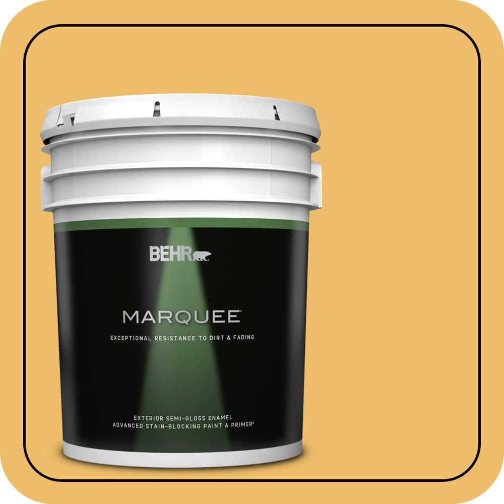5 gal. Home Decorators Collection #HDC-MD-24 Luscious Lemon Semi-Gloss Enamel Exterior Paint & Primer price history on PriceWatchPro