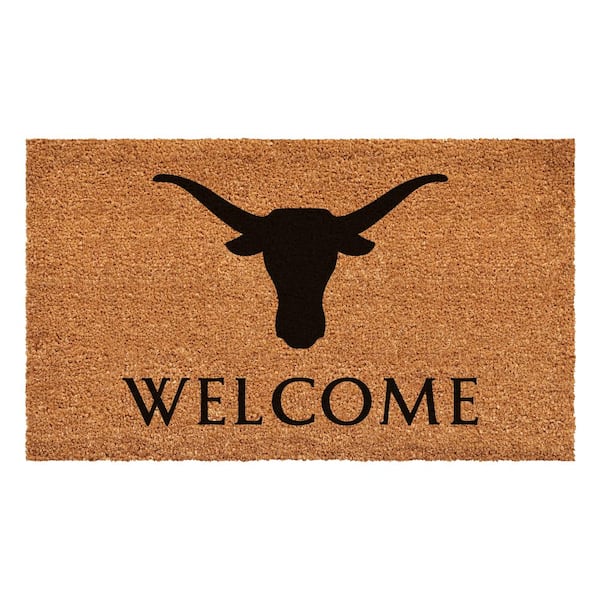 Calloway Mills Longhorn Welcome Doormat, 30" x 48"