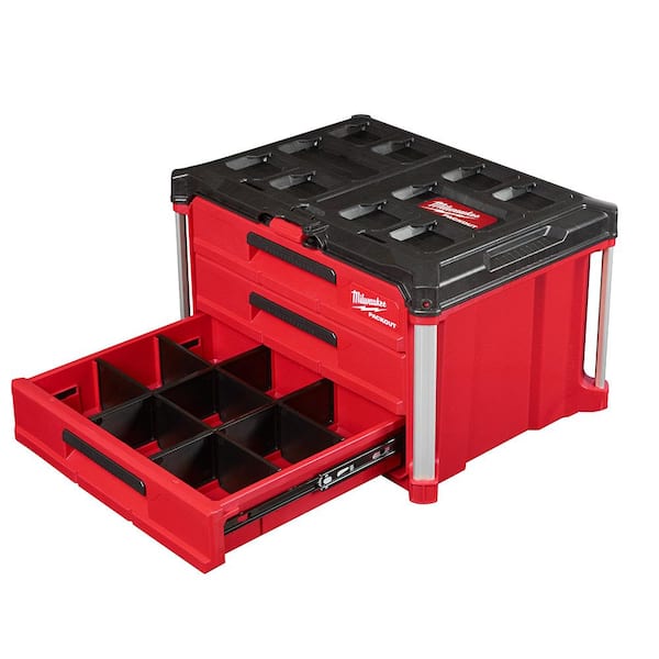 Milwaukee ツールボックス Milwaukee PACKOUT 22 in. Rolling Tool Box, 22 in. Large Tool Box